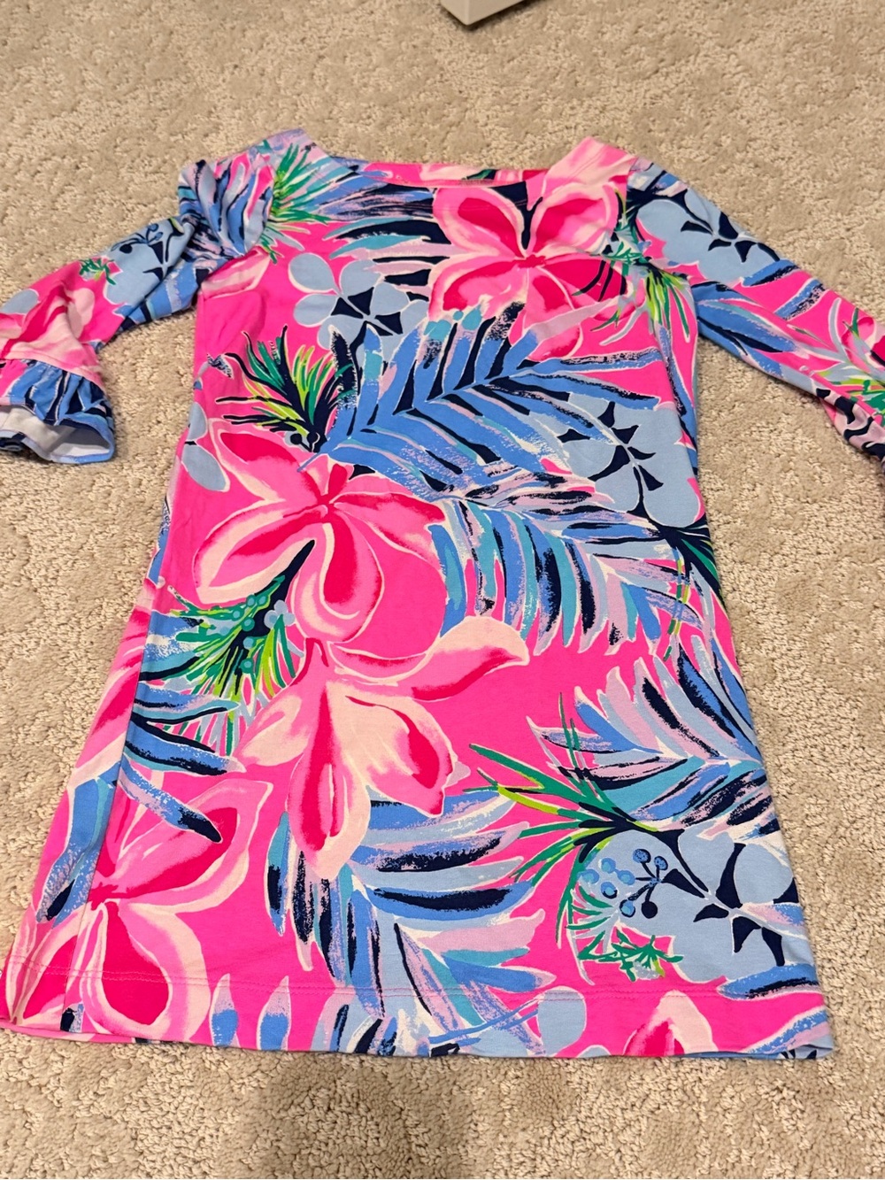Lily Pulitzer Tropical Floral Shift Dress